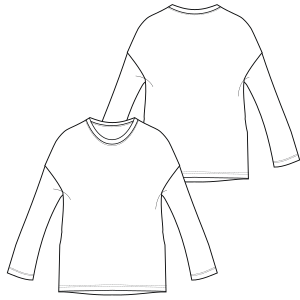 Fashion sewing patterns for LADIES T-Shirts T-Shirt 7171